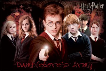 1art1 39193 Harry Potter - und der Orden des Phönix, Dumbledores Armee Poster (91 x 61 cm)