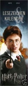 Harry Potter /Halbblutprinz Lesezeichen - Kalender 2010