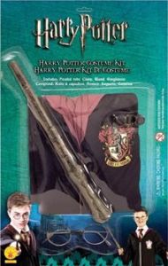 Harry Potter Kostüm Set Robe Brille Zauberstab