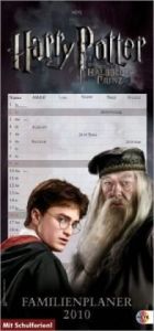 Harry Potter und der Halbblutprinz Familienplaner 2010: Mit Schulferien